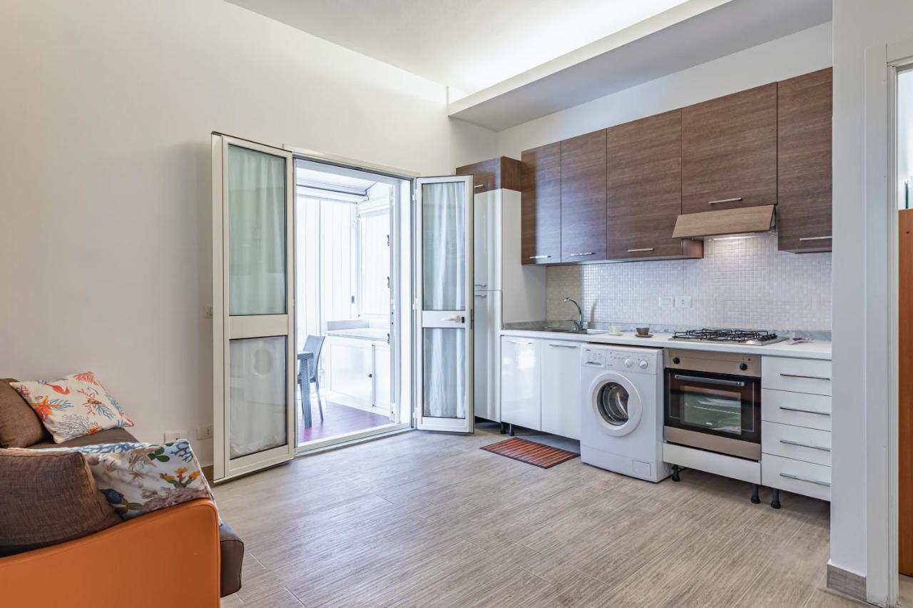 Naxos Bay Flat With Terrace 50 Meters From The Sea Apartment จีอาร์ดีนี นักซอส ภายนอก รูปภาพ